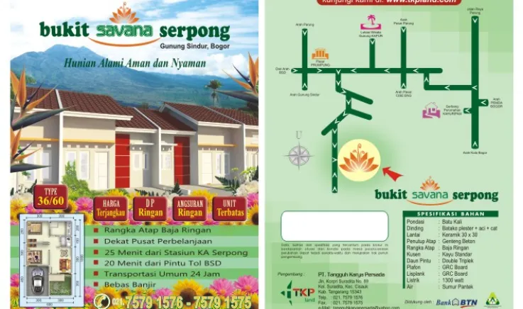 Projects Bukit Savana Serpong 2 brosur_bss